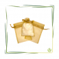 Preview: Organza Beutel Gold (10x15cm)